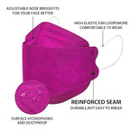 Borje KN95 Face Masks 50 Pack, Breathable Comfortable and Disposable KN95 Mask - Image 3