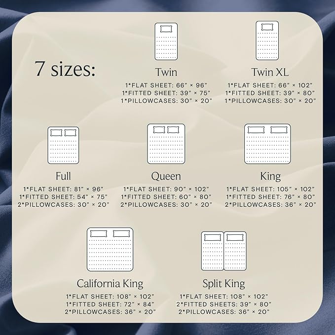 LuxClub 4 PC King Sheet Set, Deep Pockets Wrinkle Free Cooling Bed Sheets Hotel - Image 4