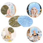 Jumbo Size Shower Cap 2 PCS Waterproof Shower Caps - Image 8