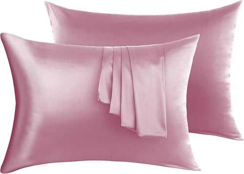 100% Silk Pillow Cases 2 Pack, Mulberry Silk Pillowcase by Victivic