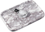 Karibiber Luxury Marble Vanity Tray, Bathroom Tray Countertop, Calacatta by Karibiber