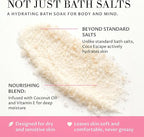 Coco Escape Coconut and Vanilla Aromatherapy Bath Soak, Relaxation Support - Image 2