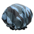 Shower Cap for Women Men Shower Hat Waterproof-Double Layer-Reusable Elastic - Image 2