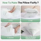 Primesoft Body Pillow for Adults, Memory Foam Long Pillow for Side Sleeper - Image 6