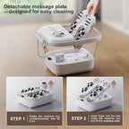 KASJ Collapsible Foot Spa with Electric Rotary and Hydro-Jet Massage, Foot Bath - Image 6
