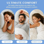 JOLLYVOGUE Pillows Queen Size Set of 2, Hotel Collection Bed Pillows - Image 7
