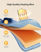 iDOO Heating Pad for Back Pain Relief, Mothers Day Gifts for Mom Women Mom - Image 4