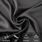 Mulberry Silk Pillowcase for Hair and Skin, Queen Size Cooling Silk Pillow Case - Image 3
