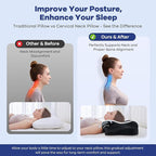 Cervical Neck Pillow for Pain Relief, Cervical Pillow - Image 3