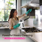 LABIGO Steam Cleaner, Pressurized Handheld Multi-Surface Natural Steam Cleaner - Image 3