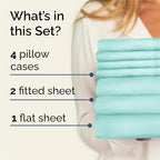 Split King 7 Piece Sheet Set - Image 2
