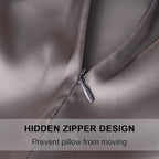 2 Pcs Mulberry Silk Pillowcase for Hair and Skin, Cooling Silk Pillow Case - Image 3