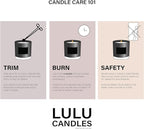 Lulu Candles | Jasmine, Oud & Sandalwood | Luxury Scented Soy Jar Candle | Hand - Image 4