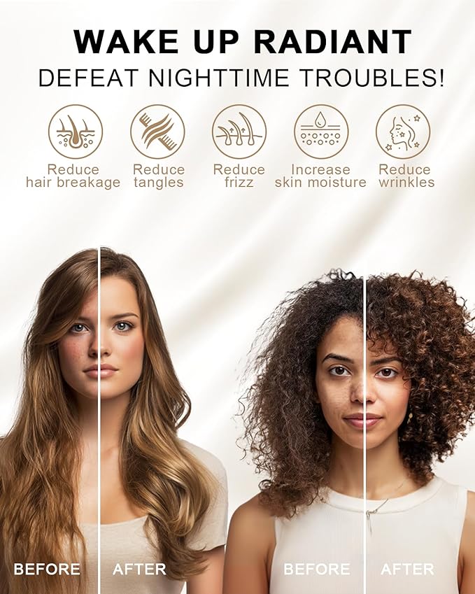 THXSILK Set of 2 Silk Pillowcase - Image 5