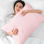 BEDELITE Flannel Pillow Cases Queen Size Set of 2, Super Soft Fleece Pillowcases - Image 5