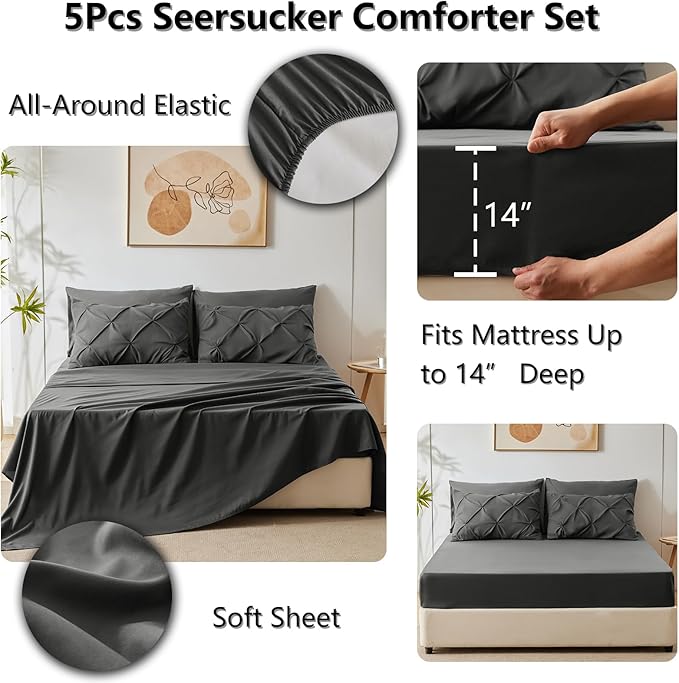 CozyLux Twin Comforter Set - Image 6