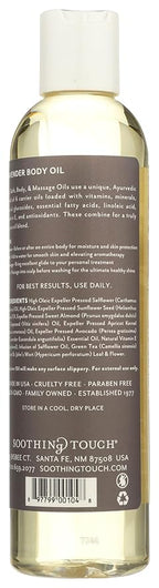 Soothing Touch Bath Body & Massage Oil, Calming Lavender - 8 Oz - Image 2