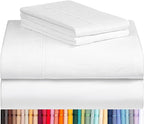 LuxClub Queen Sheet Set, Deep Pocket Cooling Bed Sheets, Soft Hotel Luxury by LuxClub