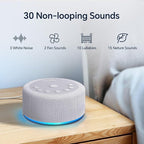 Sound Machine Night Light White Noise Brown Noise Machine 30 Non Looping Sounds - Image 3