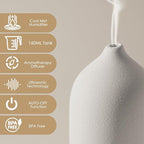 Diffuserlove Ceramic Essential Oil Diffuser 160ML Aromatherapy Diffuser - Image 3