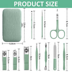 BLESWIN 10-Piece Nail Clipper Manicure Set, Professional Small Nail Care Kit - Image 4