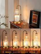 Big Gold Candle Warmer Lamp - Image 3