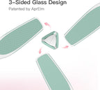 APRELM 3-Sided Nano Glass Foot File, 3-in-1 Coarse/Medium/Fine Foot Callus - Image 2