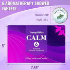 TranquilBliss Shower Steamers, 6 Pack Shower Tablets - Image 3