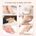 ALIVER Foot Peel Mask 3 Pack, Exfoliator Peel Off Calluses Dead Skin Callus - Image 8