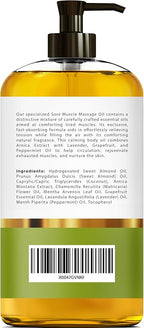 Arnica Sore Muscle Massage Oil – 100% Pure & Natural - Image 3