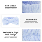 Ondder Spa Headband for Washing Face 8 Pack Aossrted Skincare Headbands for - Image 4