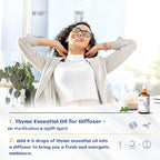 HIQILI 3.38 Fl Oz Thyme Essential Oil, 100% Pure Undiluted - Image 4