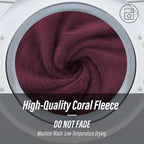 MOONQUEEN Ultra Soft Microfiber Coral Velvet Towel Set - Image 6