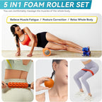 Krightlink 5 in 1 Foam Roller Set - Image 6