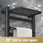 Heated Towel Rack for Bathroom Towel Warmer Racks Wall Mounted - Image 4