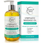 Lymphatic Drainage Massage Oil for Massage Therapy | Premium Quality, 100% by BrookethorneNaturals