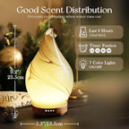 Porseme 150ml Essential Oil Diffuser Glass Color Changing Aroma Air Diffusers - Image 3