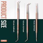 Teenitor Pedicure Tools for Feet, Toenail File and Lifters, Ingrown Toenail - Image 2