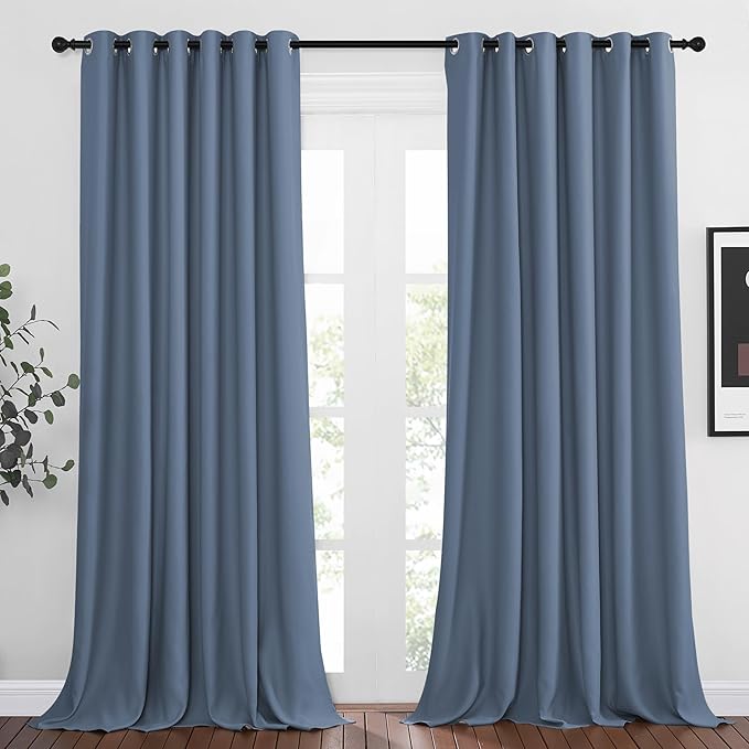 NICETOWN Patio Blackout Curtain Panels by NICETOWN
