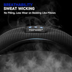 TOPOINT Sleep Mask Headphones Bluetooth Wireless 5.4, Breathable Cotton Eye Mask - Image 5