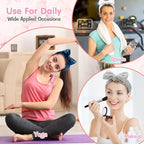 6 Pack Spa Headband for Women Skincare Makeup Headband Bow Hairband Party - Image 3