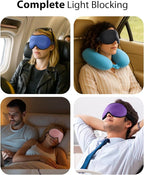 MABAO Weighted Eye Mask for Sleeping, Memory Foam Gentle Pressure Relief - Image 9