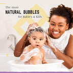 Alaffia Babies & Kids Bubble Bath, Lemon Lavender, Pump Included – Gentle - Image 3