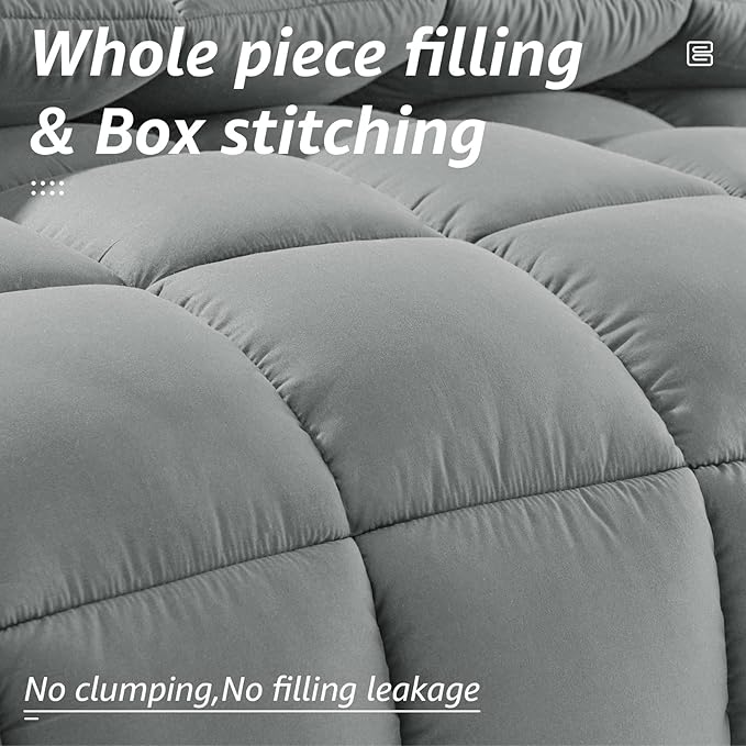 HYLEORY All Season California King Size Bed Comforter - Image 2