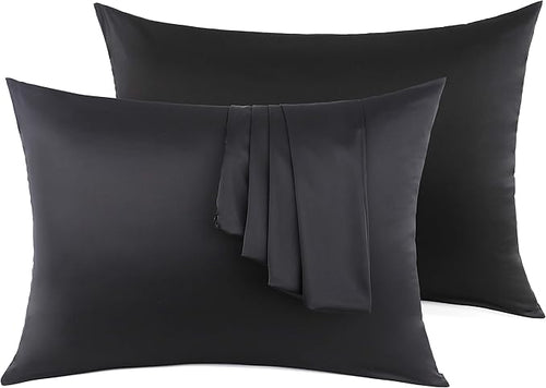 100% Silk Pillow Cases 2 Pack, Mulberry Silk Pillowcase by Victivic