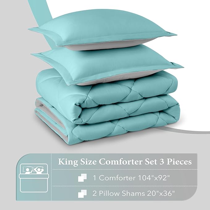 downluxe King Size Comforter Set - Image 6