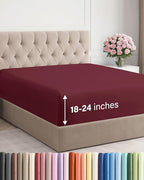 Extra Deep Cal King Fitted Sheet by CGKUnlimited