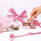 EXTALOW Spa Gifts for Women Bath and Body Gift Baskets Mothers Day Gift Rose - Image 8