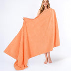 American Soft Linen 100% Cotton 600 GSM Turkish 40x80 Oversized Bath Towel Sheet by AmericanSoftLinen