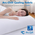Avolare Cooling Body Pillow Cases 1 Pack, Arc-Chill 3.0 Cooling Body Pillow - Image 2